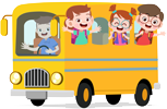 εικονίδιο σχολικού λεωφορείου